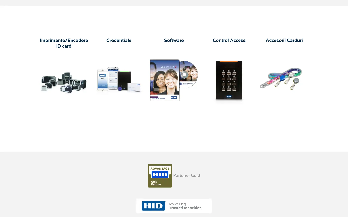 Captură de ecran a site-ului Unidata, continuarea paginii principale