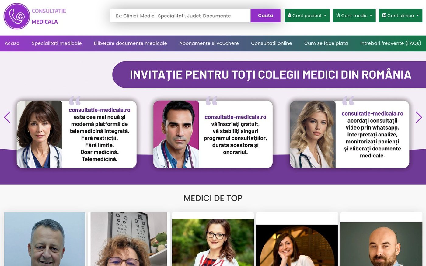 Consultație Medicală – captură
