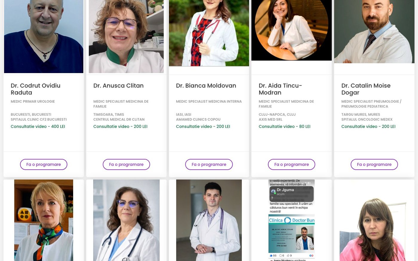 Consultație Medicală – captură