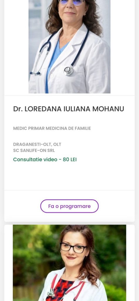 Consultație Medicală – captură
