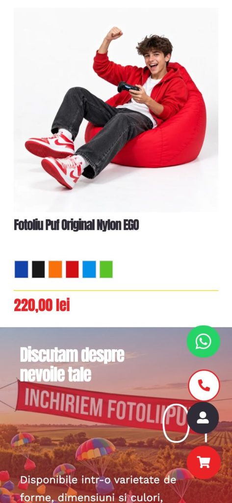 Fotolii Puf – captură