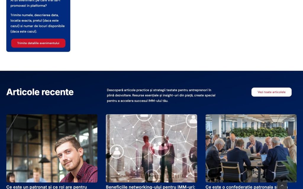 IMM Connect – captură
