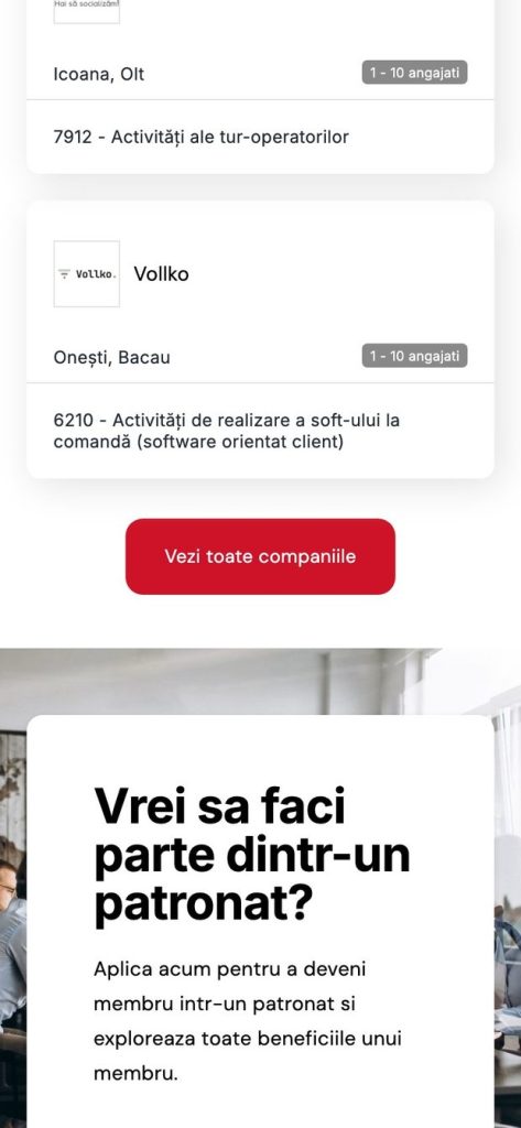 IMM Connect – captură